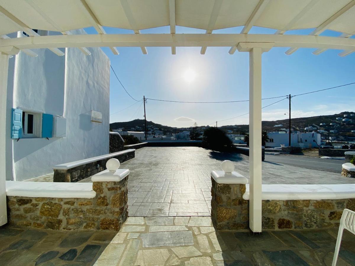 Eleftheria Hotel & Apartments オルノス エクステリア 写真