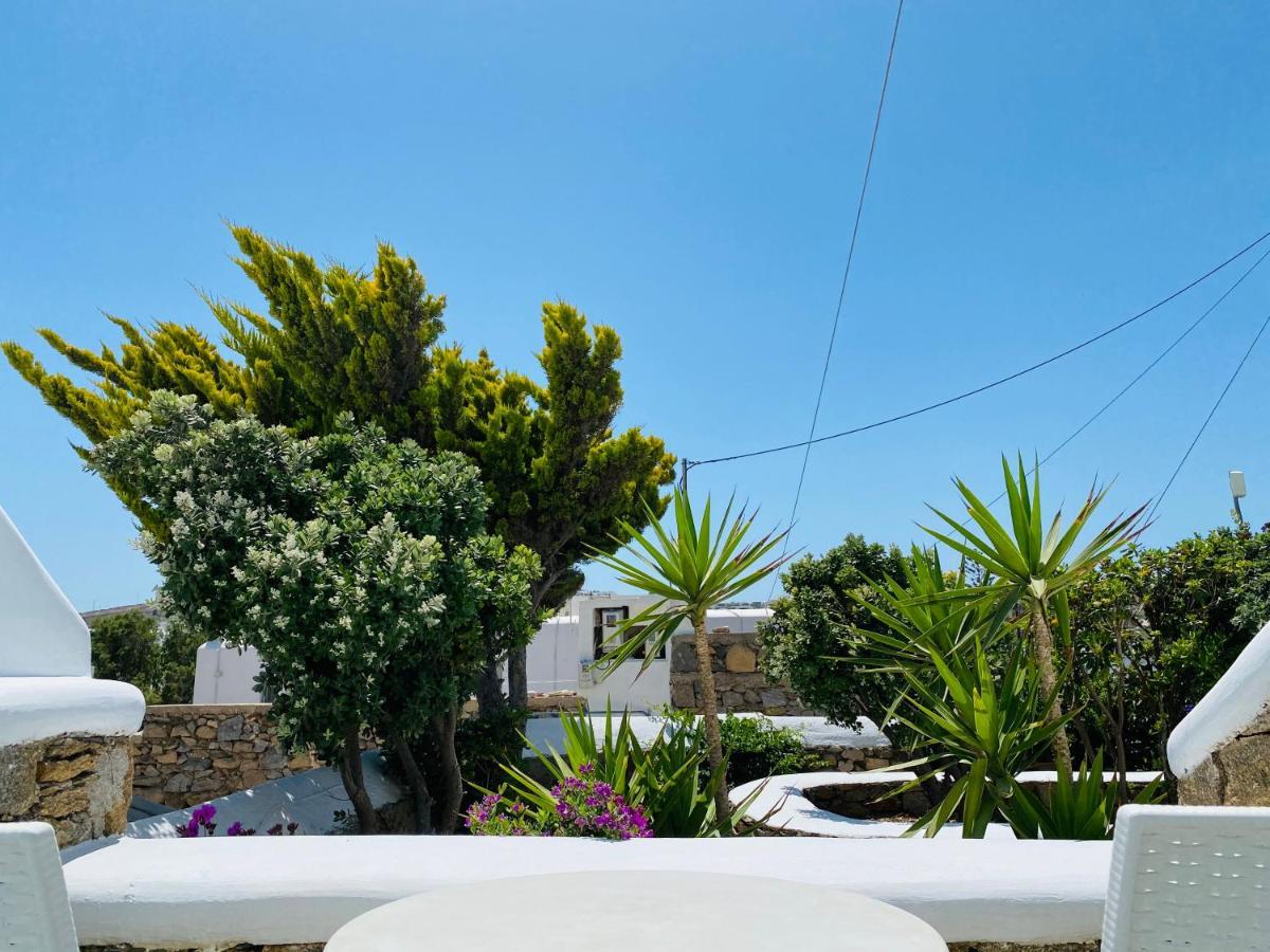 Eleftheria Hotel & Apartments オルノス エクステリア 写真