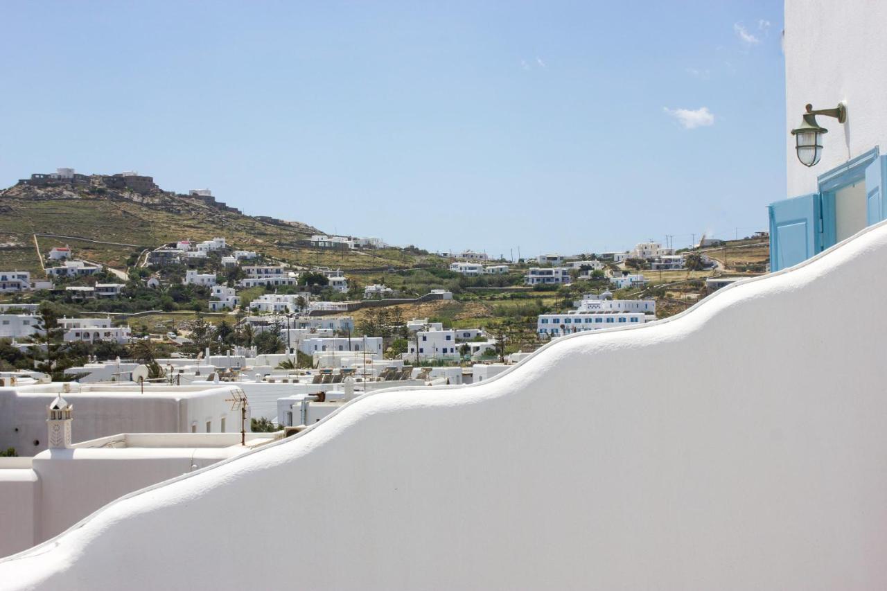 Eleftheria Hotel & Apartments オルノス エクステリア 写真