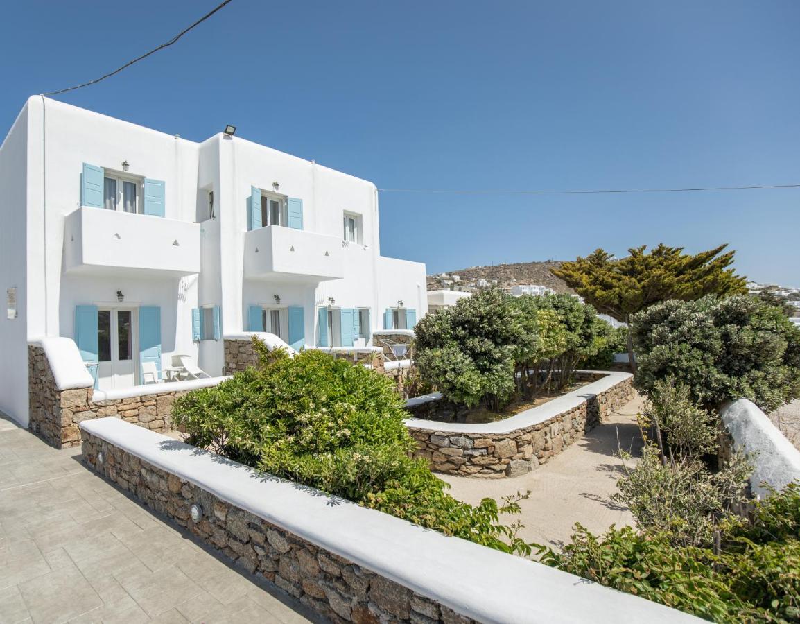 Eleftheria Hotel & Apartments オルノス エクステリア 写真