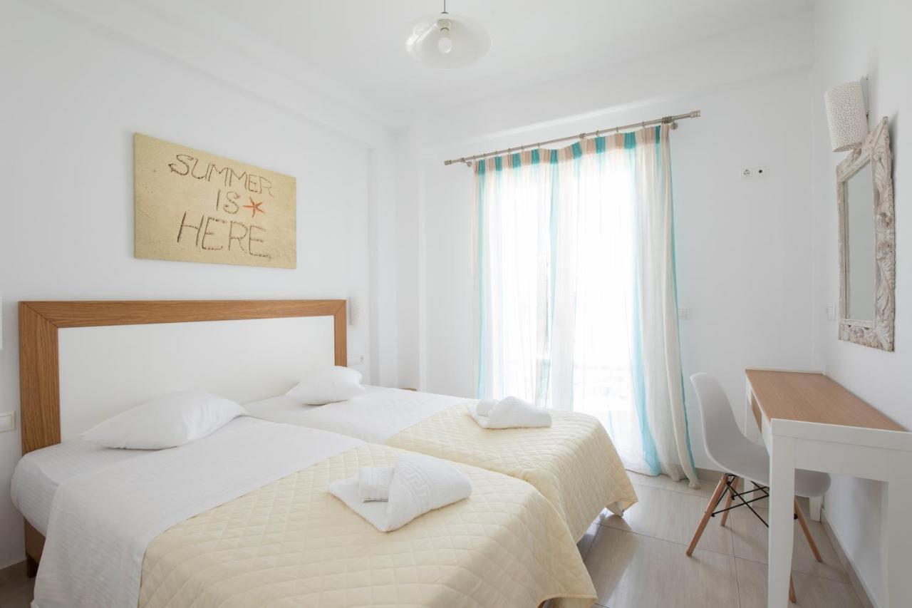Eleftheria Hotel & Apartments オルノス エクステリア 写真