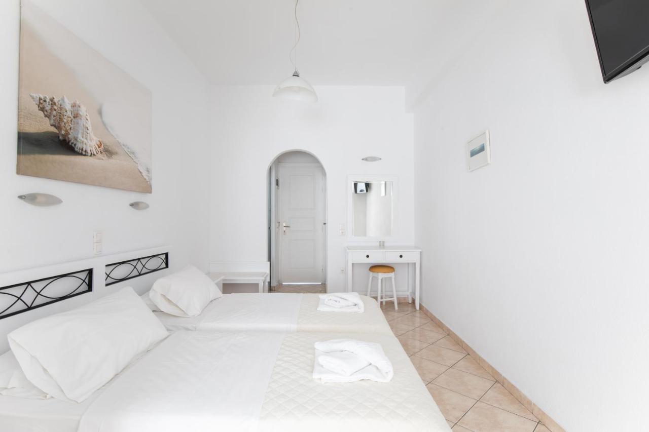 Eleftheria Hotel & Apartments オルノス エクステリア 写真