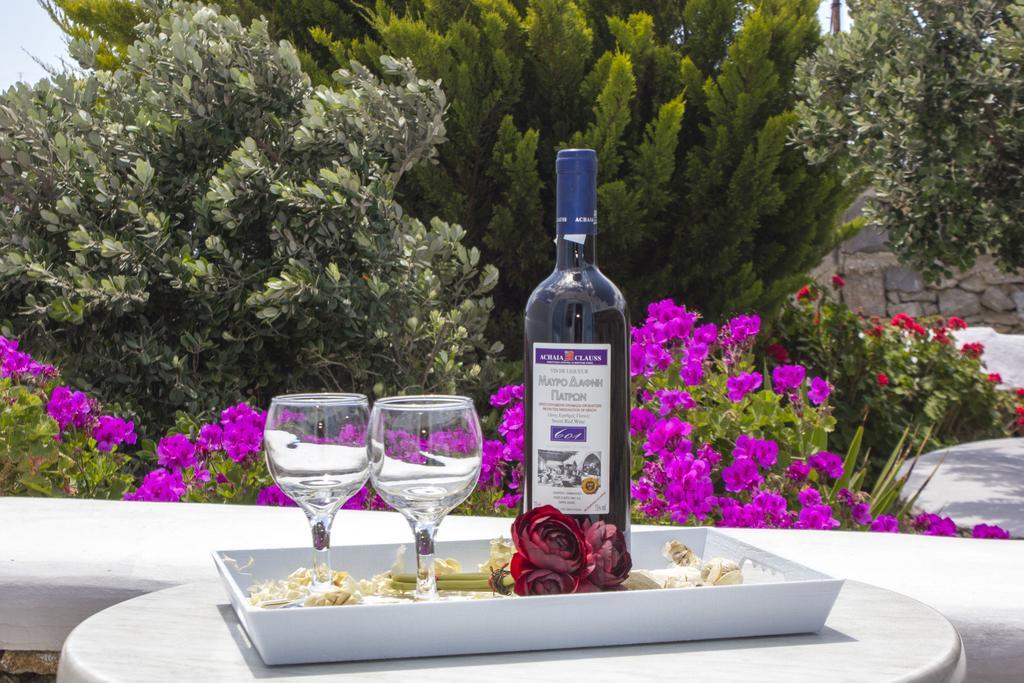 Eleftheria Hotel & Apartments オルノス エクステリア 写真