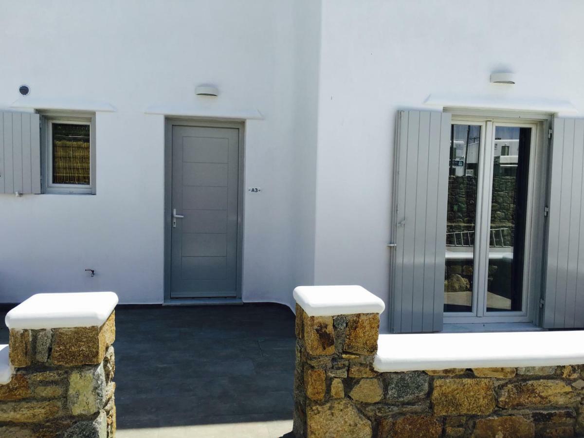 Eleftheria Hotel & Apartments オルノス エクステリア 写真